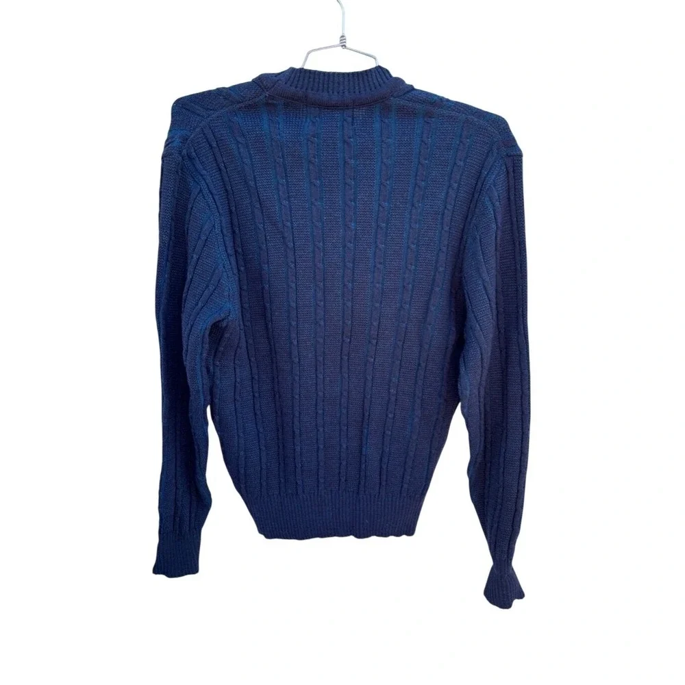 Grandpa Core Vintage Worsted Wool‎ Sweater size large